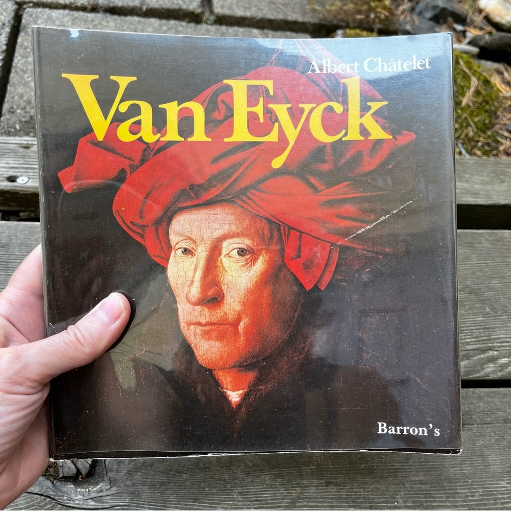 Van Eyck Paperback Book By Albert Châtelet Vintage 1979 First Edition